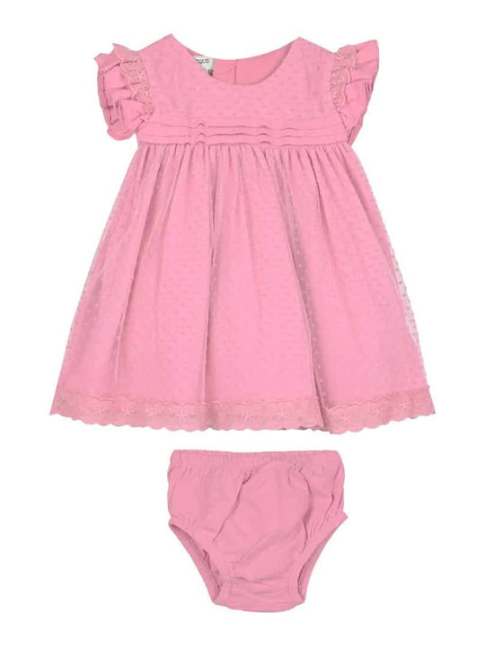Energiers Kinderkleid Langärmelig Pink