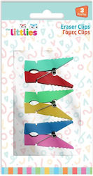 The Littlies Eraser Set for Pencil and Pen 3pcs