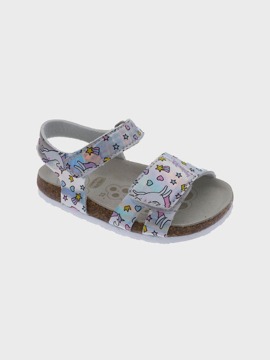 Chicco Kinder Sandalen Silber