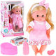 Jokomisiada Set papușă bebe 30 cm.