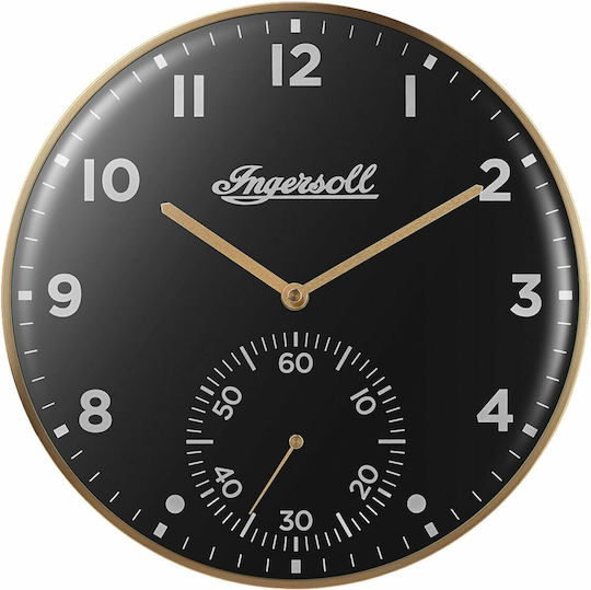 Ingersoll Ρολόι Τοίχου Χρυσό Ø30cm