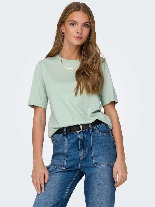 Only Women's T-shirt Mint