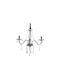 Keskor Candelabru 3xE14 Ø56cm cu Lemn 6004-3