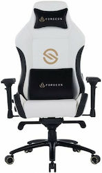 Forgeon Gaming Chair with Adjustable Arms White