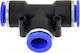 Geko G03041 Bewässerungsverbinder 6mm Blau