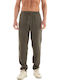 Παντελόνι σε Tapered Γραμμή Dark Olive Green