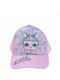 Childrenland Kinderhut Jockey Stoff Rosa