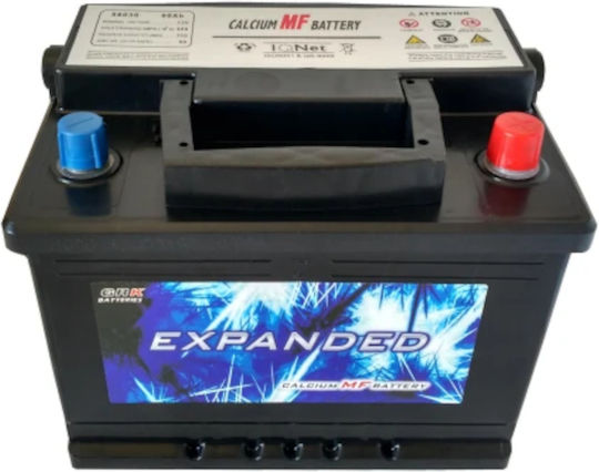 Expanded Car Battery with 55Ah Capacity