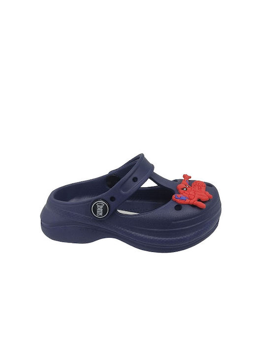 Cubanitas Children's Beach Clogs Blue