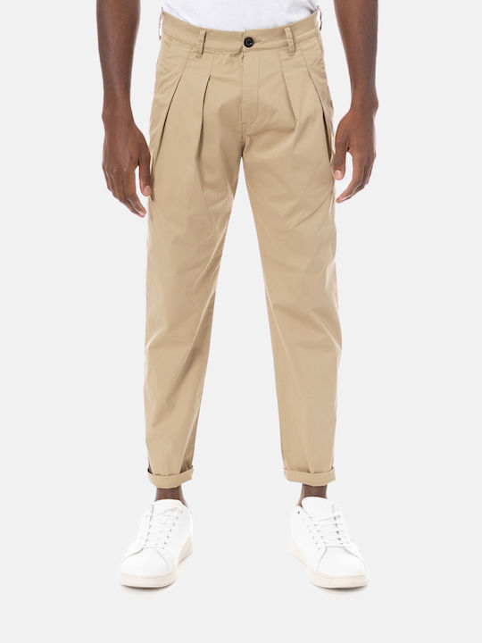 Cover Jeans Ανδρικό Παντελόνι Chino Beige