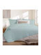 Nef-Nef Homeware Colorfull Tagesdecke Übergröße Mikrofaser Aqua 230x240cm