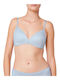 Body Make-up Soft Touch Bra with Light Padding without Underwire Fairy Blue