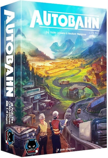 Настолна игра Autobahn за 1-4 играчи 14+ години (EN) Alley Cat Games
