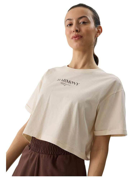 4F Bluse Beige