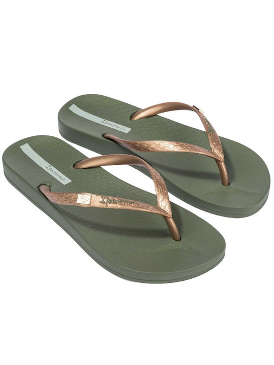 Ipanema Frauen Flip Flops in Grün Farbe