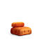 Bubble O1 Armchair Orange 95x95x75cm