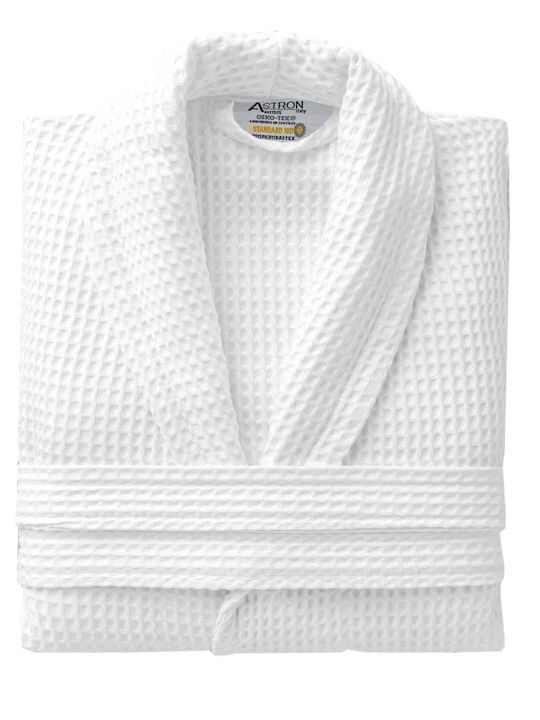 Astron Italy Μπουρνούζι με Γιακά White