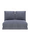 Vielseitiger Sitzsack & Pouf Sofa Wasserdicht Taida Grau 120x68x62cm