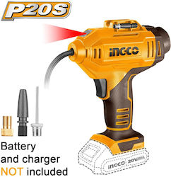 Ingco Car Tire Pump 150PSI Rechargeable 20V (Without Battery)