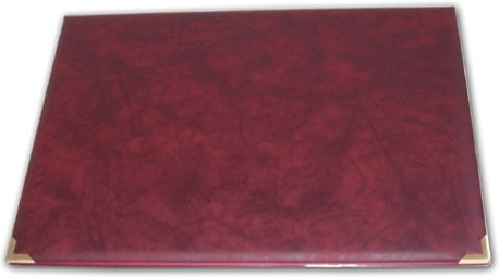 Vivian Plast Desk Pad Burgundy 46x34cm