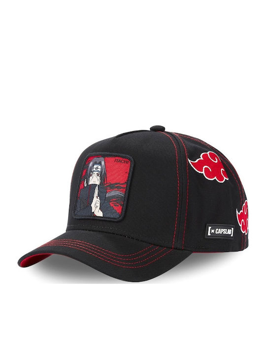 Capslab Naruto Men's Trucker Cap Black