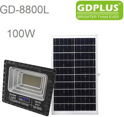 GDPLUS Τοίχου Ηλιακός Προβολέας 100W Στεγανός
