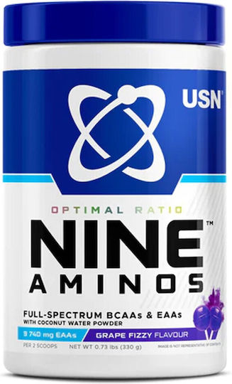 Usn Nutrition Nine Aminos 330 Gr Grape Fizzy