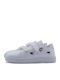 Παιδικά Sneakers με Σκρατς Λευκά