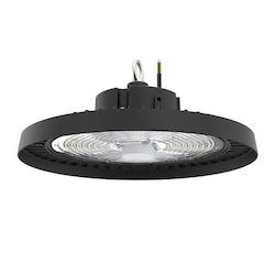 Eurolamp Φωτιστικό Καμπάνα 100W Naturweiß 19200lm mit integrierter LED Schwarz Eurolamp Φωτιστικό Καμπάνα 100W Naturweiß 19200lm mit integrierter LED Schwarz