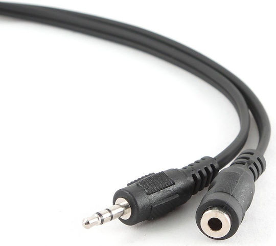 3.5mm Jack Cable Male to Female Black 1.8m
