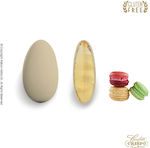 Crispo Mandel Süßes Glamour Macarons Ivorisch 0...