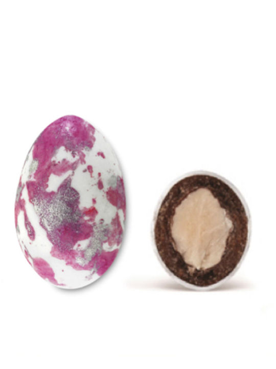 Zaxaropolis My Choco Mix Flavored Jordan Almonds Fuchsia Speckled 1kg ≈230pcs