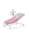 Kinderkraft Electric Baby Relax Swing Felio 2 with Music and Vibration Rose for Child up to 9kg