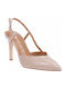 Leder Pumps Beige