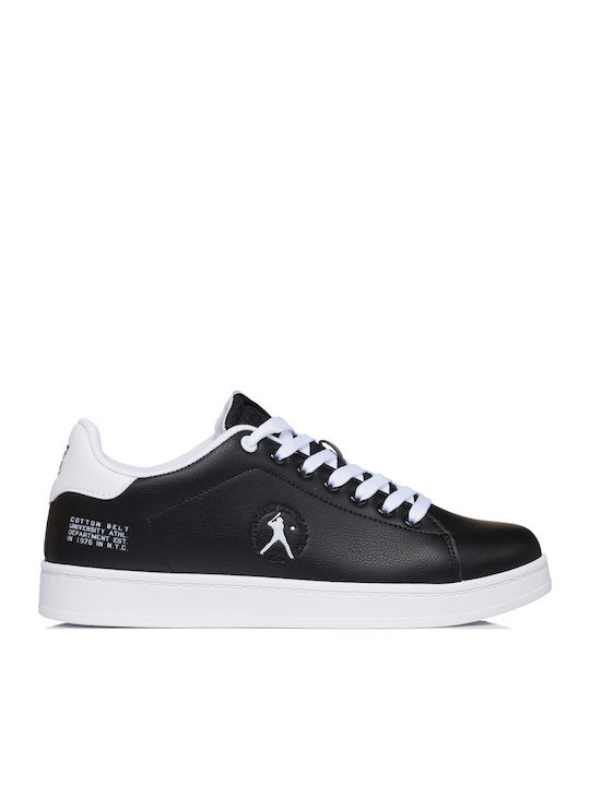 Cotton Belt Turnschuhe Black / White
