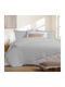 Nef-Nef Homeware Colorfull Cuvertură Semi-dublu Microfibra Gri 180x240cm