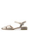 I Athens Leather Women's Sandals Gold