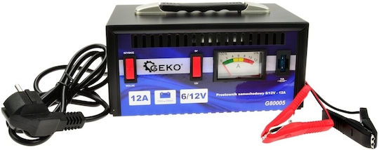 Geko Încărcător Baterie Auto și Motocicletă 6/12V