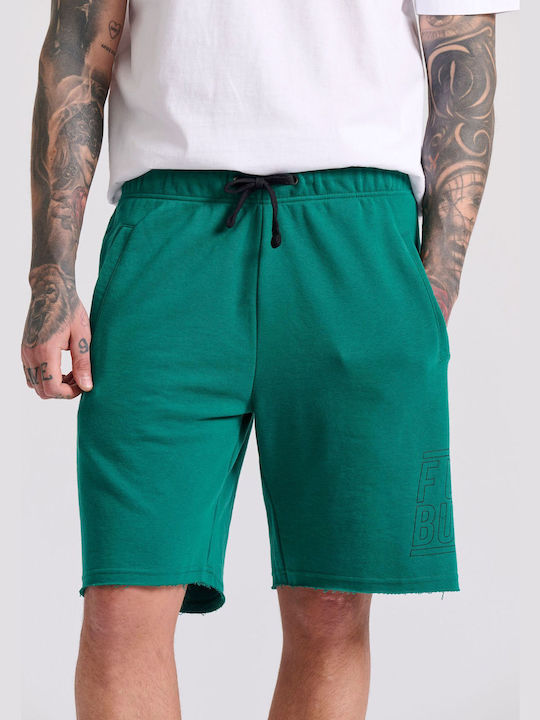 Funky Buddha Men's Athletic Shorts Green