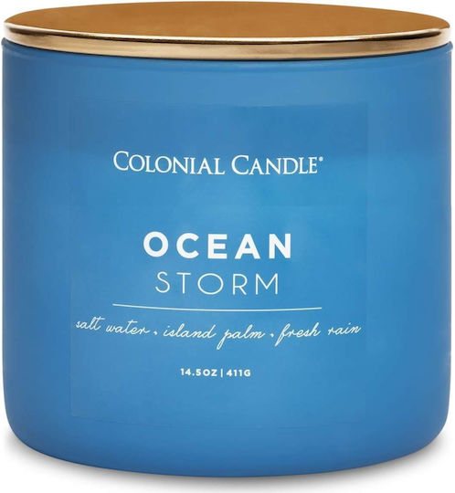 Κερί Αρωματικό 3 Φυτίλια Γυάλινο Δοχείο Ocean Storm 411 Γραμ Pop Color Κερί Αρωματικό 3 Φυτίλια Γυάλινο Δοχείο Ocean Storm 411 Γραμ Pop Color