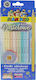 Triangular Pencil Crayons 12 Pastel Colors Flamingo