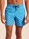 Herren Badebekleidung Shorts Hawaii Blue