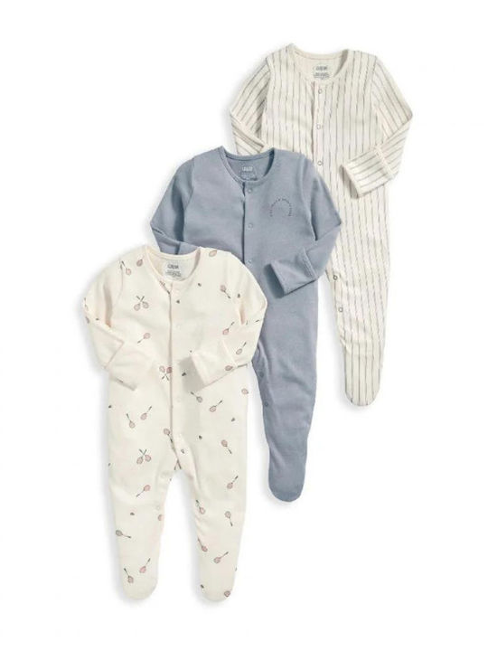 Mamas & Papas Set Babystrampler Langärmliges He...