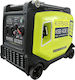 Könner & Söhnen Silent Generator Inverter Gasoline Four-stroke with Handle, Wheels, and Maximum Power 3.8kVA