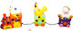Decorative Easter Train Ceramic Multicoloured 45x17x7cm Forhome 243192 Home