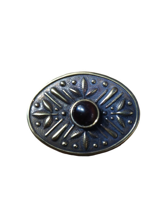 Bronze brooch A Byzantine Garnet Design