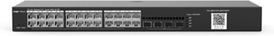 Ruijie RG-NBS3100-24GT4SFP v2 Managed L2 Switch με 24 Θύρες Gigabit (1Gbps) Ethernet και 4 SFP Θύρες