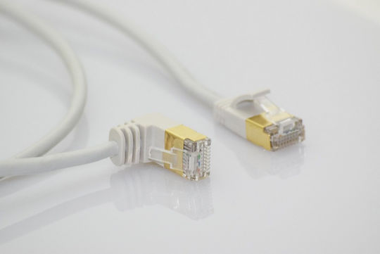 Wantec U/UTP Кат.7 (10Gbps) Мрежов Кабел Ethernet 3м Сив