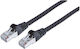 Intellinet S/FTP Cat.6a Gigabit Ethernet Network Cable 7.5m Black