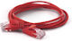 Wantec U/UTP Cat.6a (Gigabit) Мрежов Кабел Ethernet 2м Червен